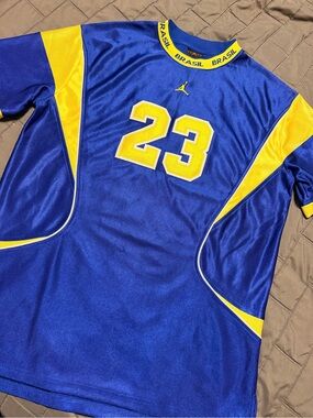 Jordan '23' Short sleeve Brazil Brasil jersey / dress